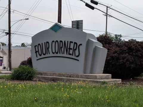 Four Corners Maryland sign 01