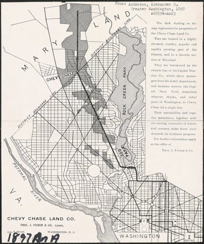 Properties of the Chevy Chase Land Company