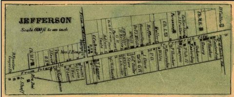 Isaac Bond Map Library of Congress, MSA SC 1213-1-457