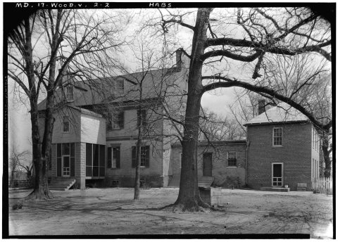 Historic American Buildings Survey John O. Brostrup, Photographer April 13, 1936 11-20 A.M. VIEW FORM SOUTHWEST - Pleas…