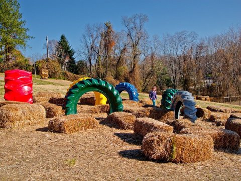Bale Maze
