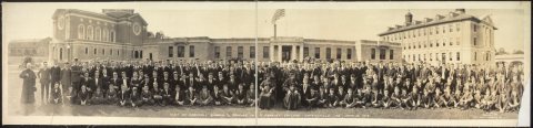 Visit of Cardnals [sic] Gibboins [i.e., Gibbons?] and Mercier to St. Charles College