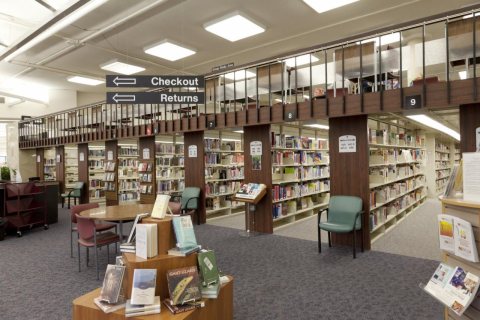 Towson Branch Library is a landmark building in the heart of Towson, Maryland