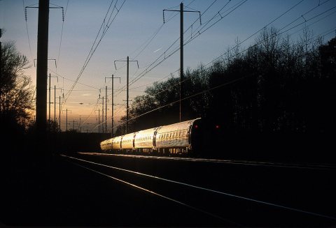 December 1980. Looks like Amtrak in the North East Corridor