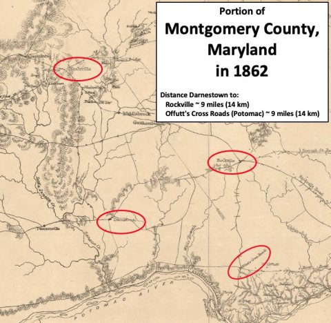 Montgomery County MD 1862