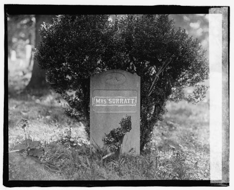 Mrs. Surratt's grave