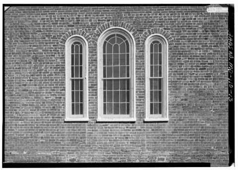 PALLADIAN WINDOW ON WEST ELEVATION - St. Paul's Church, Northwest side Baden-Naylor Road, intersection with Horsehead R…
