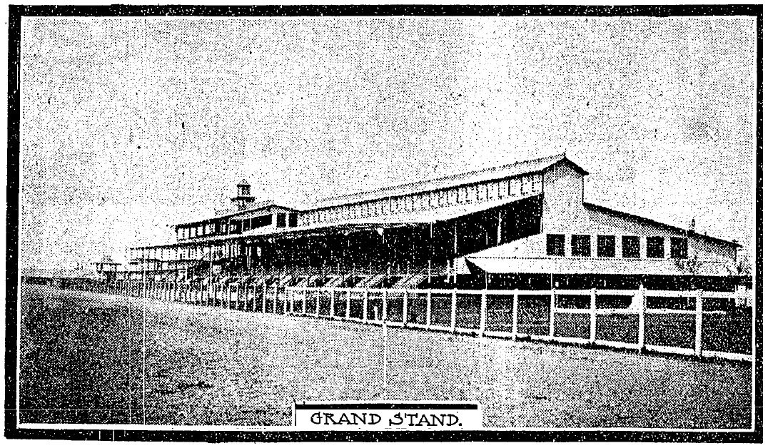 Harlem Race Track Grandstand, 1901