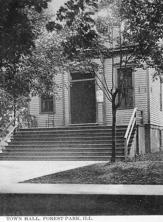 Forest Park Illinois town hall 1914
