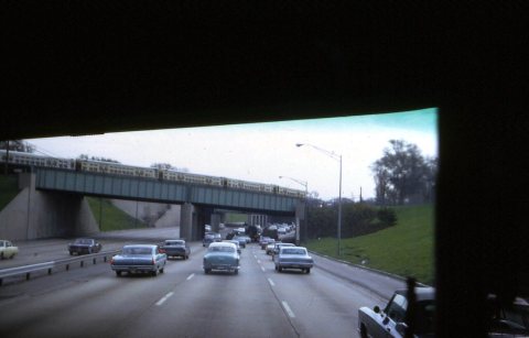19670501 02 Chicago Transit Authority Congress Expy. @ Des Plaines Ave