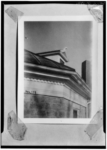 CORNICE, GABLE DORMER - Stone Octagon House