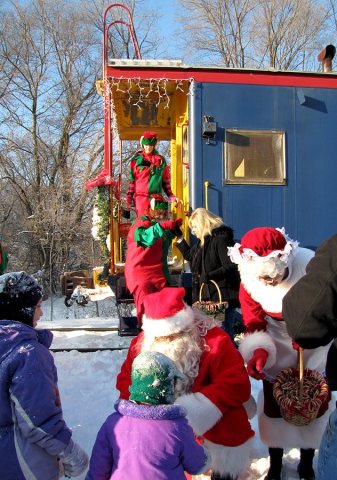 Santa and Mrs. Claus