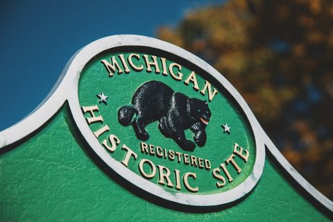 Eagle River Falls and Dam - Michigan Registered Historic Site