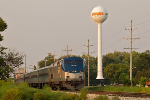 Amtrak Entering