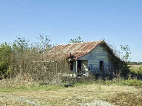 Long-abandoned cabin