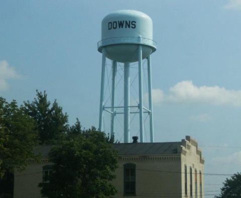 Downs water tower