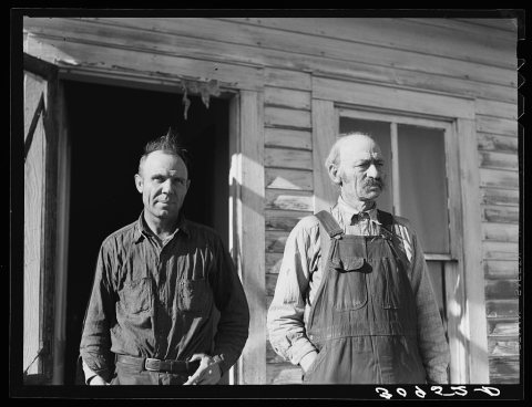 Father and son. Bertelson family