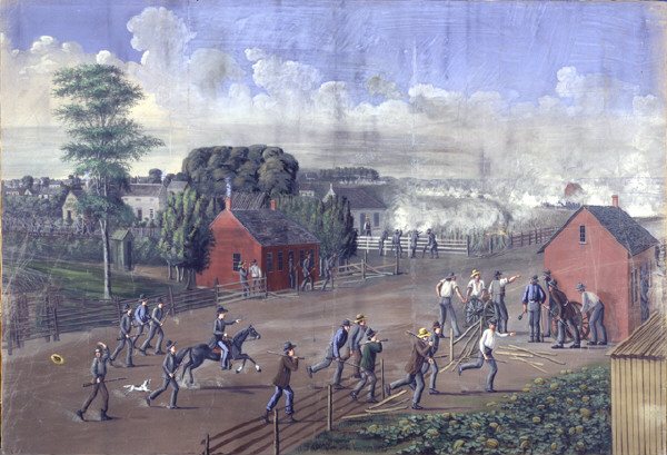 The Battle of Nauvoo by C.C.A. Christensen