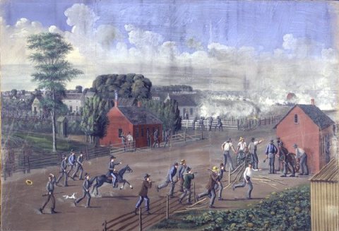 The Battle of Nauvoo by C.C.A. Christensen