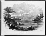 Nauvoo, from the Mississippi, looking down the river