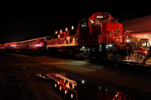 The CN Santa Train - December 2014