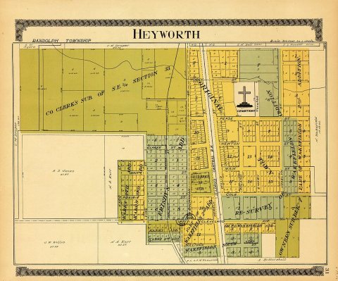Standard atlas of McLean County, Illinois, including a plat book of the villages, cities and townships of the county