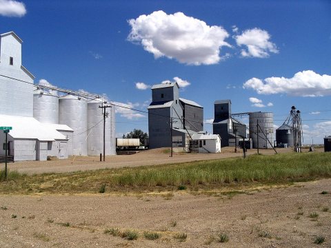 Grain Elevators at