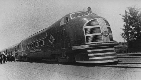 Illinois Central Green Diamond - March 1936