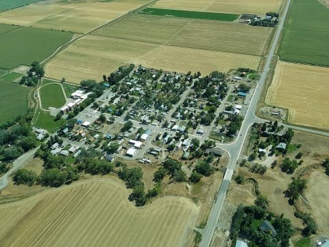 Belfry Aerial Photo