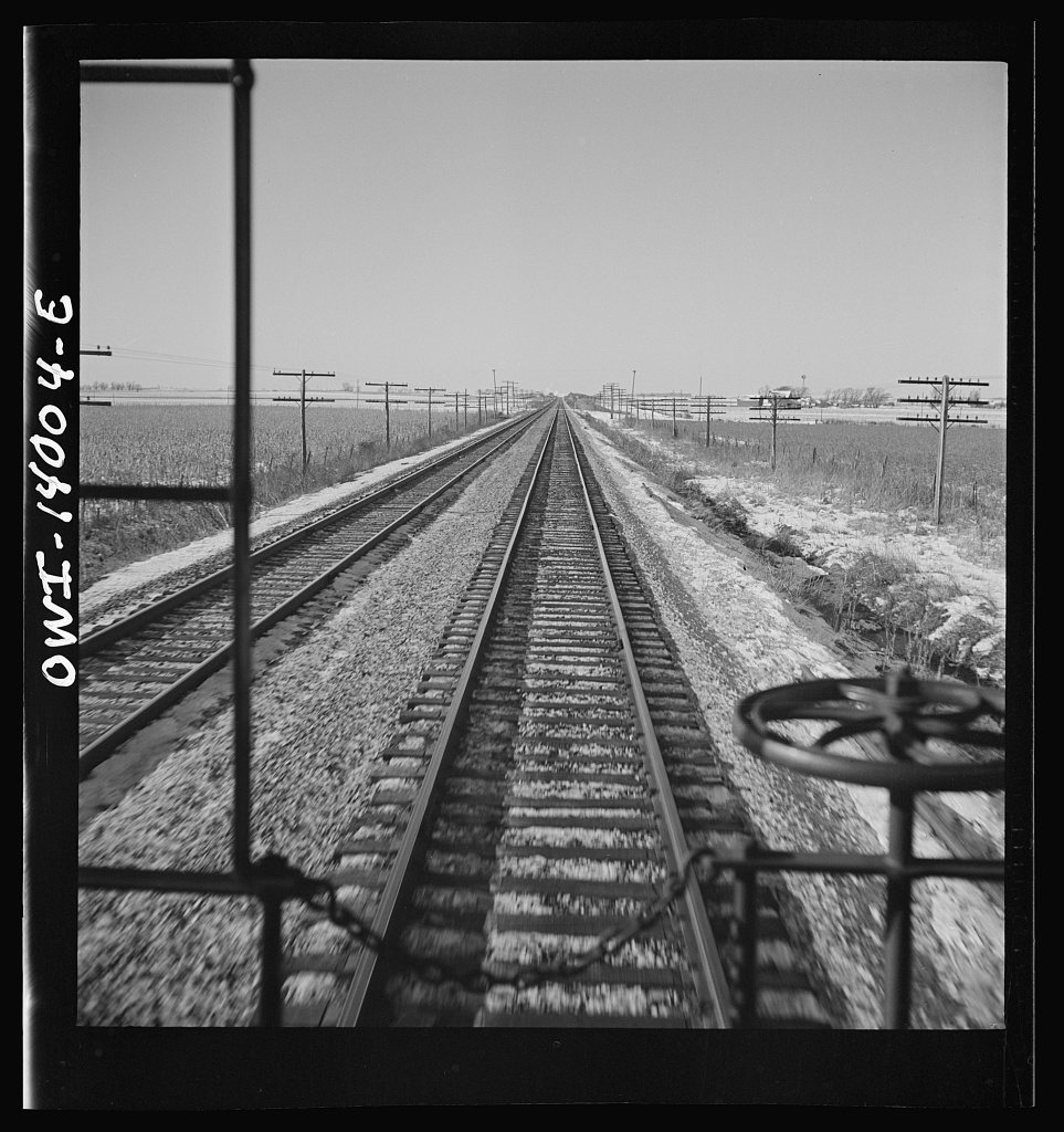 Untitled photo, possibly related to: Freight train operations on the Chicago and Northwestern Railroad between Chicago …