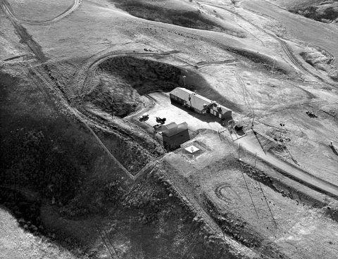 Launch Control Facility after construction at