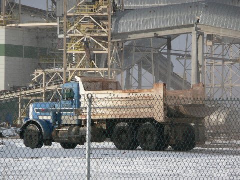 Dump truck Smurfit Stone