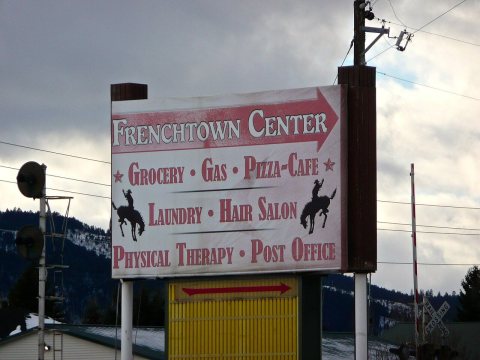 Frenchtown Montana Sign