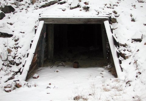 Mine entrance