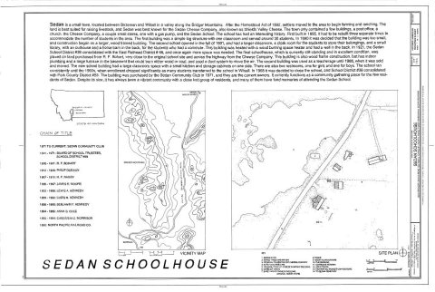 Sedan Schoolhouse, 26600 Bridger Canyon Road