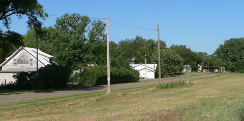 Seneca, Nebraska South Railroad St