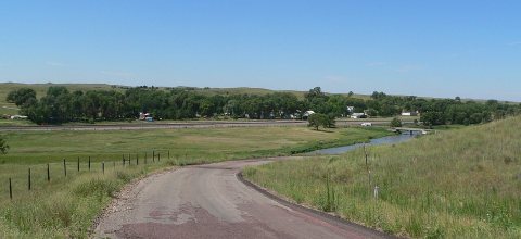Seneca, Nebraska from SE 1