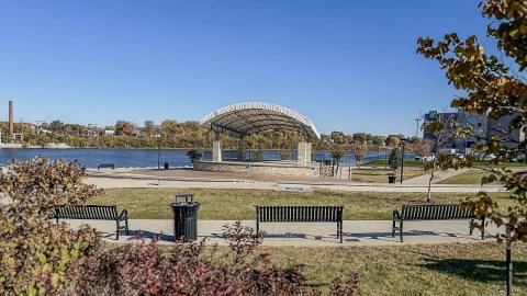Rock Falls band shell 10-2024