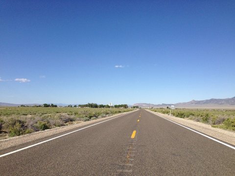 2014-06-11 17 08 00 View north along Nevada State Route 233 (Montello Road) 22.4 miles north of the southern terminus n…
