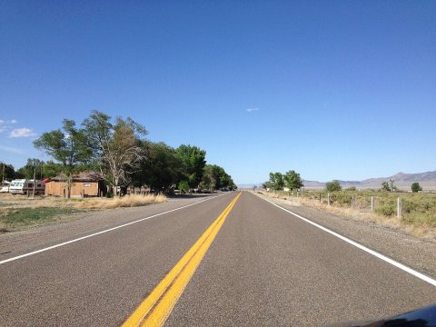2014-06-11 17 08 37 View north along Nevada State Route 233 (Montello Road) 22.8 miles north of the southern terminus in