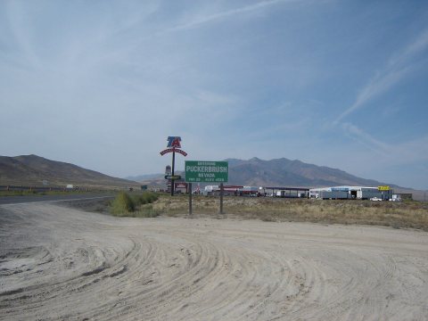 Entering Puckerbrush Mill City Nevada