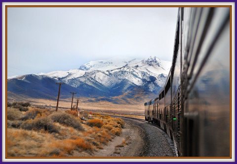California Zephyr West of Winnemucca NV
