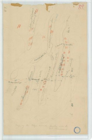 Map of the ledges around