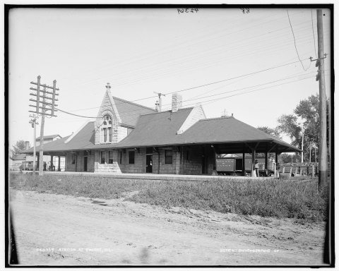 Station at Dwight, Ill