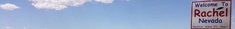 2014-07-18 13 11 09 Sign for and view of Rachel, Nevada from northbound Nevada State Route 375 about 38.5 miles north o…