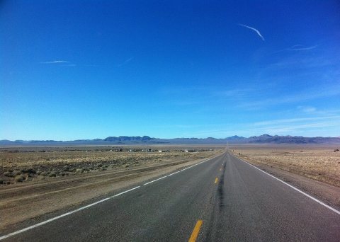 Extraterrestrial Highway coming into