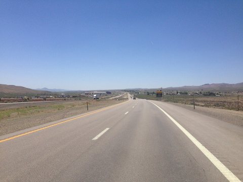 2014-06-11 12 55 56 View west along Interstate 80 from around milepost 313 near