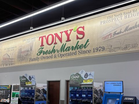 Tony's Fresh Market Supermarket Interior