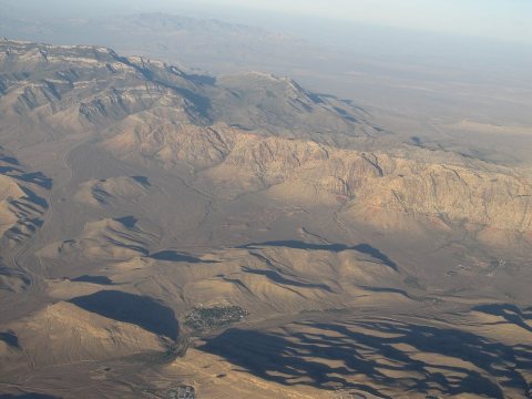 Keystone Thrust, Red Rock Canyon National Conservation Area, Near Las Vegas, Nevada