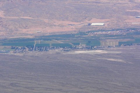 Bunkerville from Virgin Peak 1